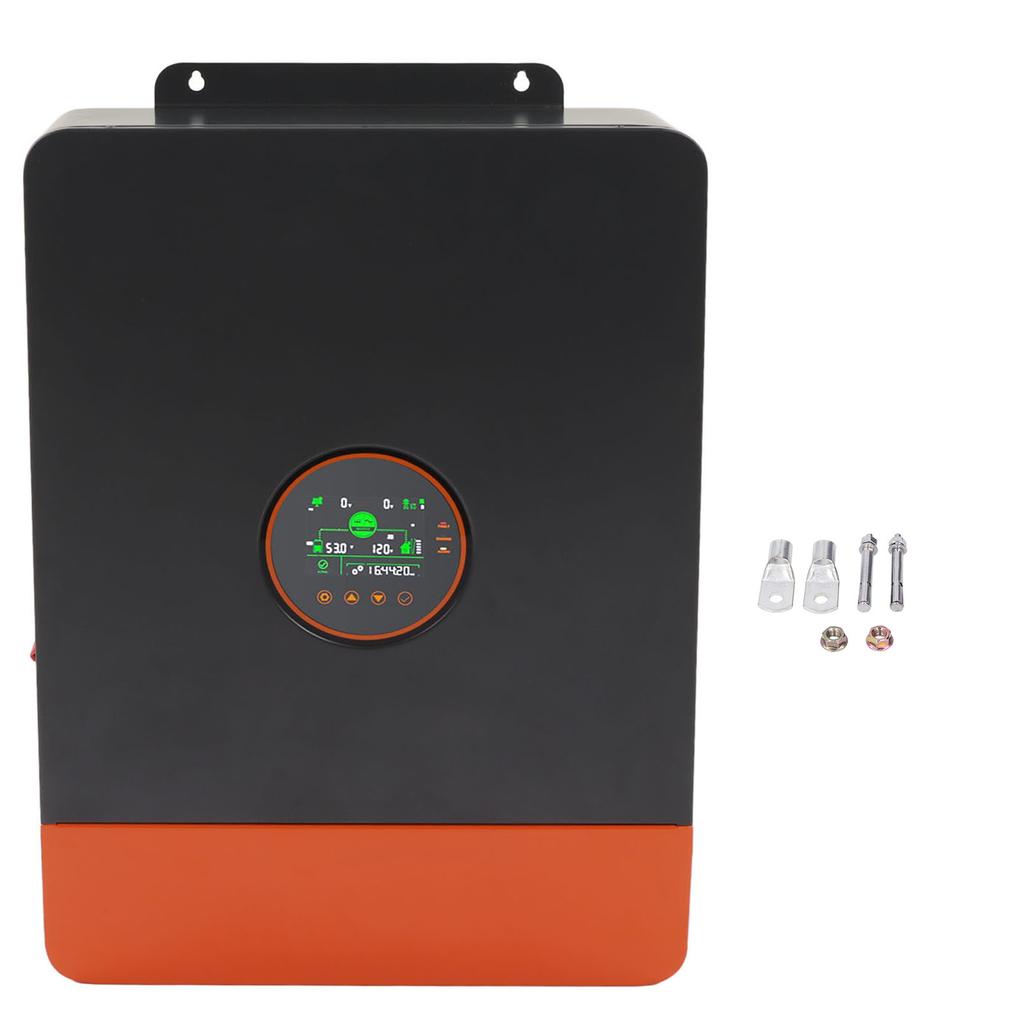 Invertor Solar Hibrid Off Grid cu Undă Sinusoidală Pură 10KW 48V DC la 120V AC Monofazat Split cu MPPT de 200A