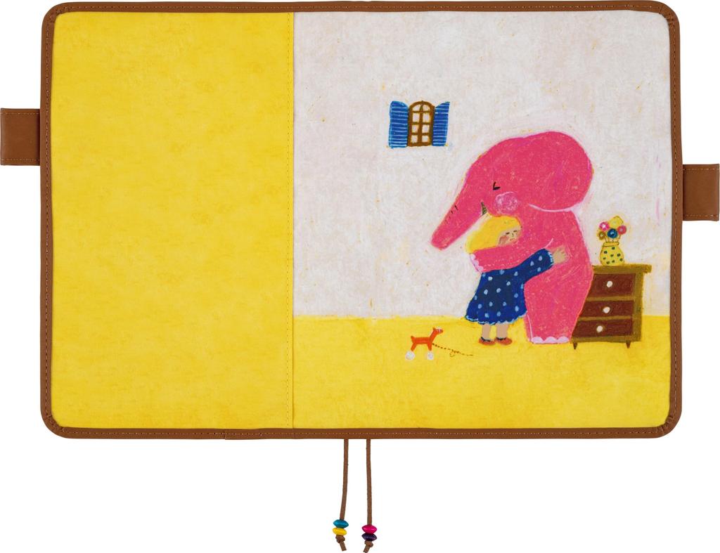 Hobonichi Techo Cousin Notebook Cover Keiko a moving reunion (A5) Shibata/Kariya-san,