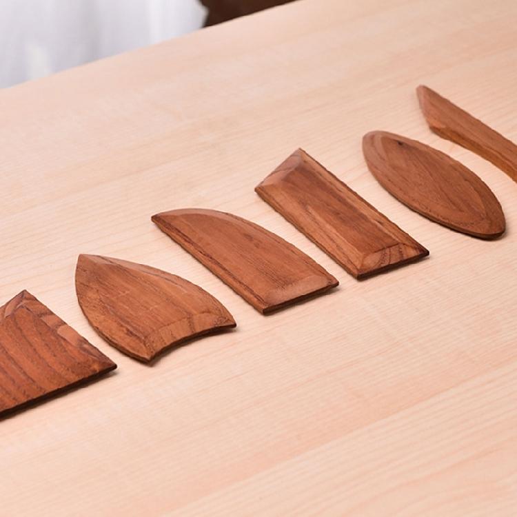 Pottery Foot Shapers Ceramic Rib Pottery Trimming Tool oCeramic Pottery Tool for Ceramic Clay Smoothing Shaping Carving