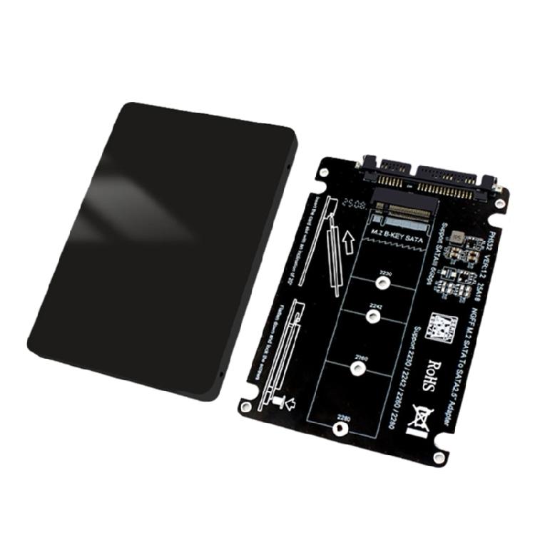M.2 B Key Adapter Card Support 2230 2242 2260 2280 Hard Disk B Key to Adapter Card Converter Board