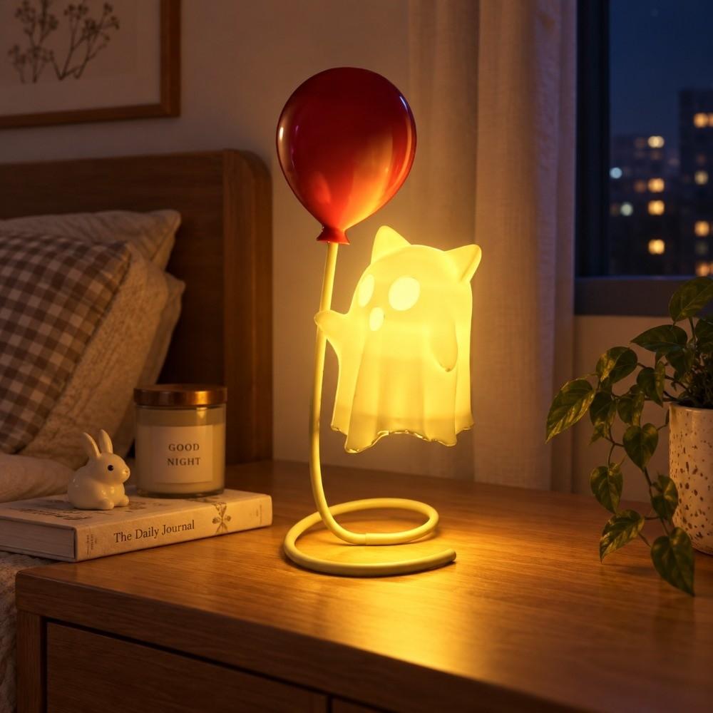 Halloween Vibe Spooky Ghost Night Light Courtyard Ornament LED Night Light party