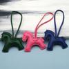 Chic Little Horse PU Leather Pendant: High-End Versatile Bag and Car Accessory