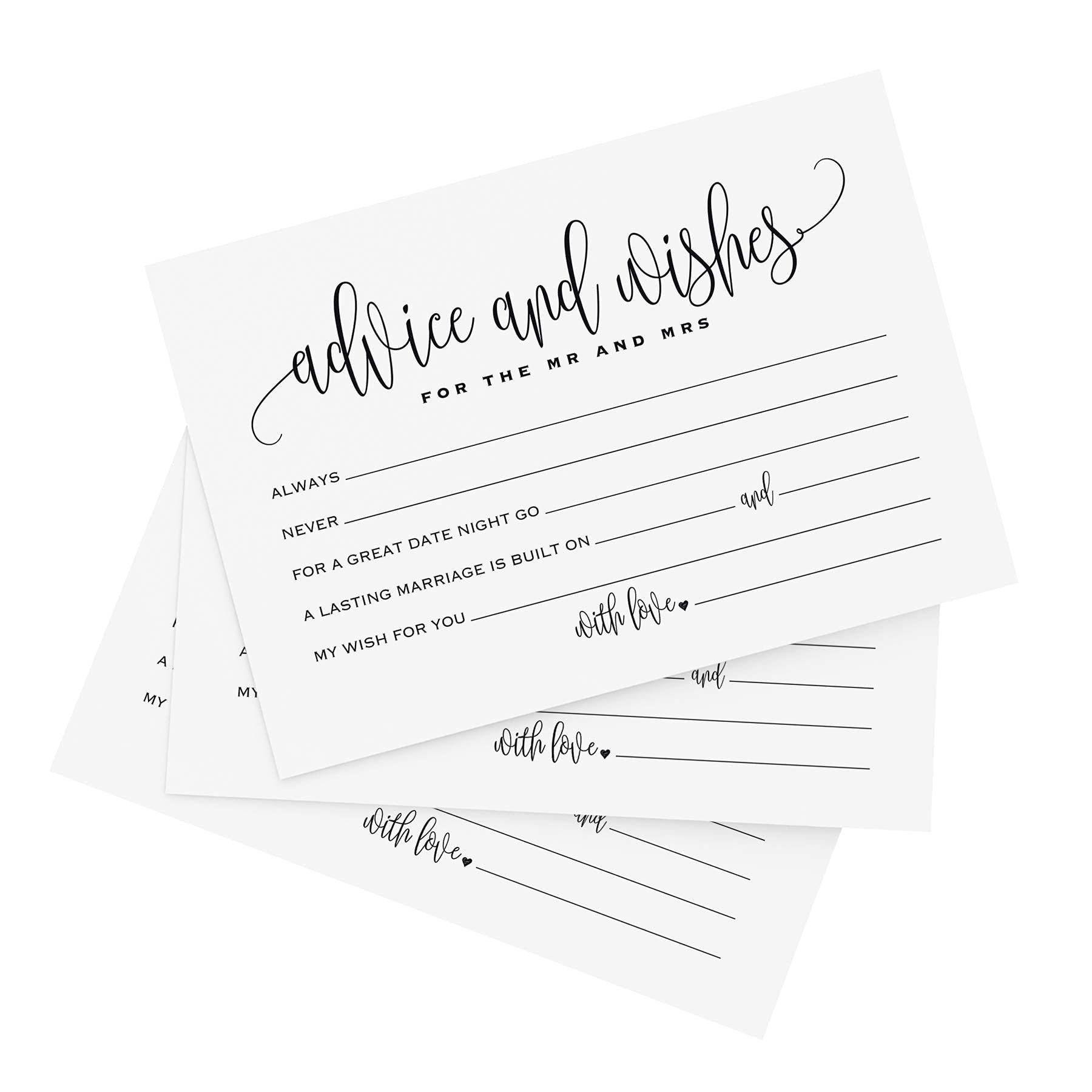 

25-Pack Blank Table Cards for Weddings & Events – Hand-Writable Decoration