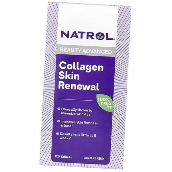 Collagen for Skin Renewal, Collagen Skin Renewal, Natrol 120tabs (68358001)