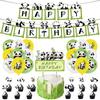 Assorted Theme Birthday Party Balloon Set Includes Flags Cake Toppers And Balloons European Style Decorations 12inch Size