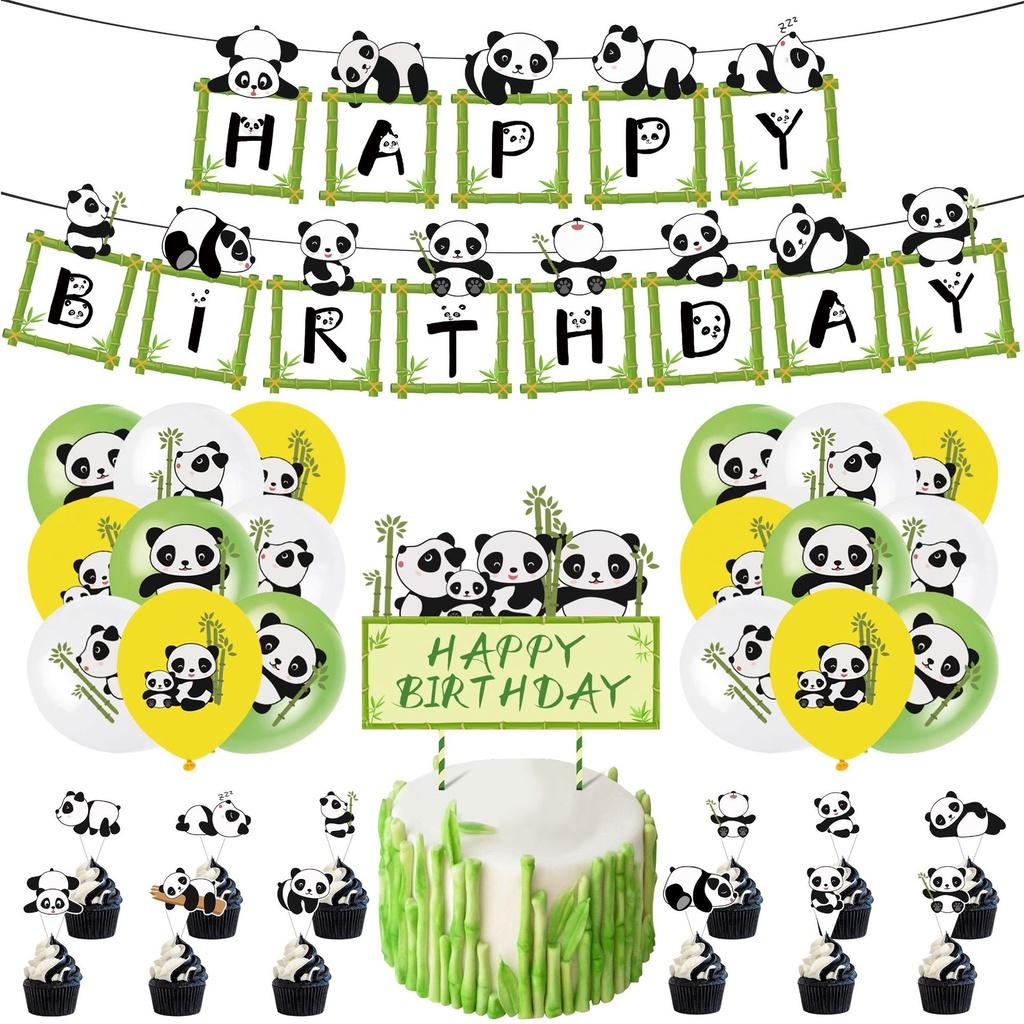 Assorted Theme Birthday Party Balloon Set Includes Flags Cake Toppers And Balloons European Style Decorations 12inch Size