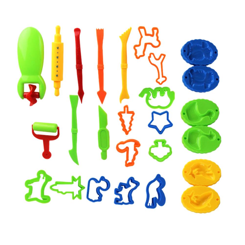 Buy 26pcs Children Clay Molds Set Pretend Play Cute Early Educational