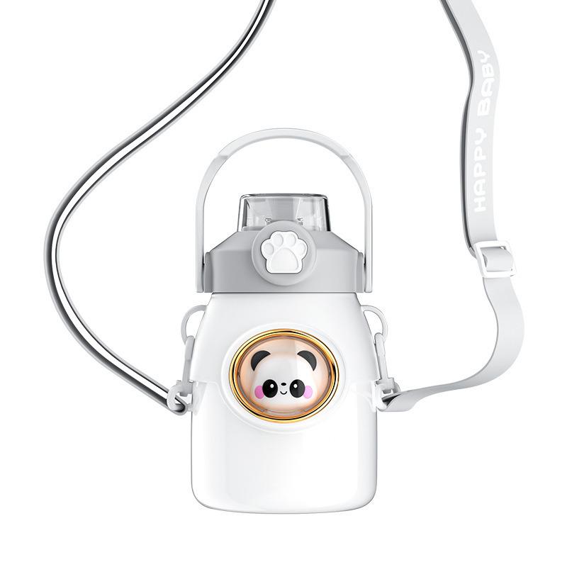 2025 Izolovaná nerezová dětská láhev na vodu s víčkem otevíraným jedním tlačítkem