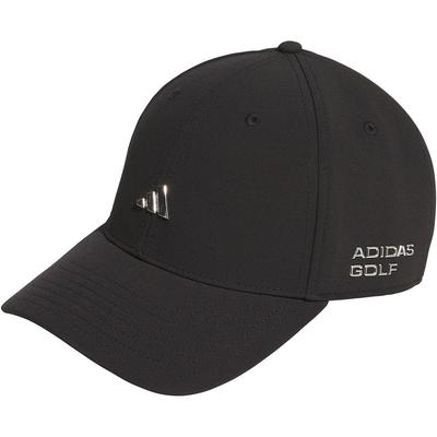 Adidas Golf Golf Cap with Metal Black Men's Water-Repellent Logo,