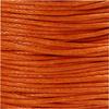Waxed Cotton Cords - Ref 51570 - Orange Color - Ideal for Knitting and Crochet