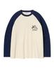 LORES 2-Tone Raglan Thermal - Blue