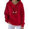 Women's Christmas  Hoodie Funny Cute Christmas Holiday Sweatshirt Pullover