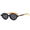 Fashion Oval Sunglasses Men  Vintage Small Round Frame Sun Glasses Male Luxury Brand Retro Driving Hombre