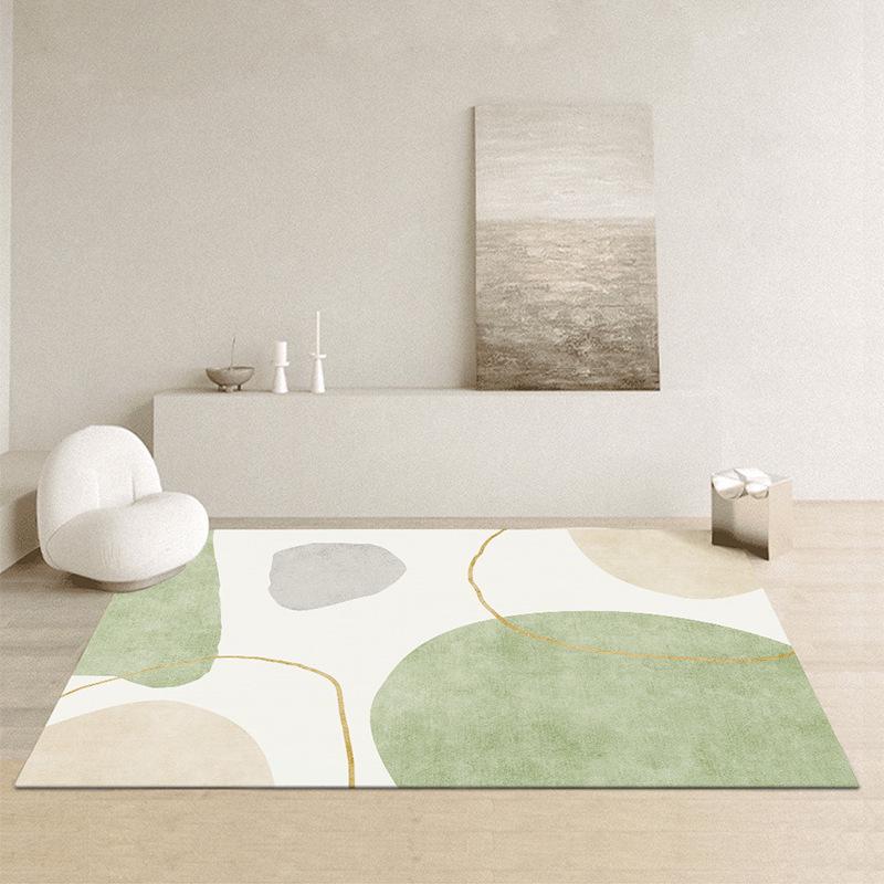 Stain-Resistant, Easy-Care Wabi-Sabi Crystal Velvet Living Room Carpet