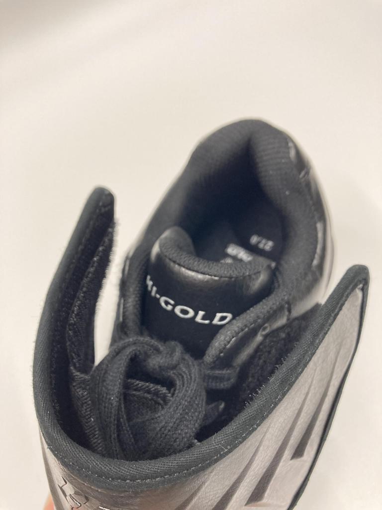 HI-GOLD Umpire Shoes PU-AM400, Size 25.5cm, Black