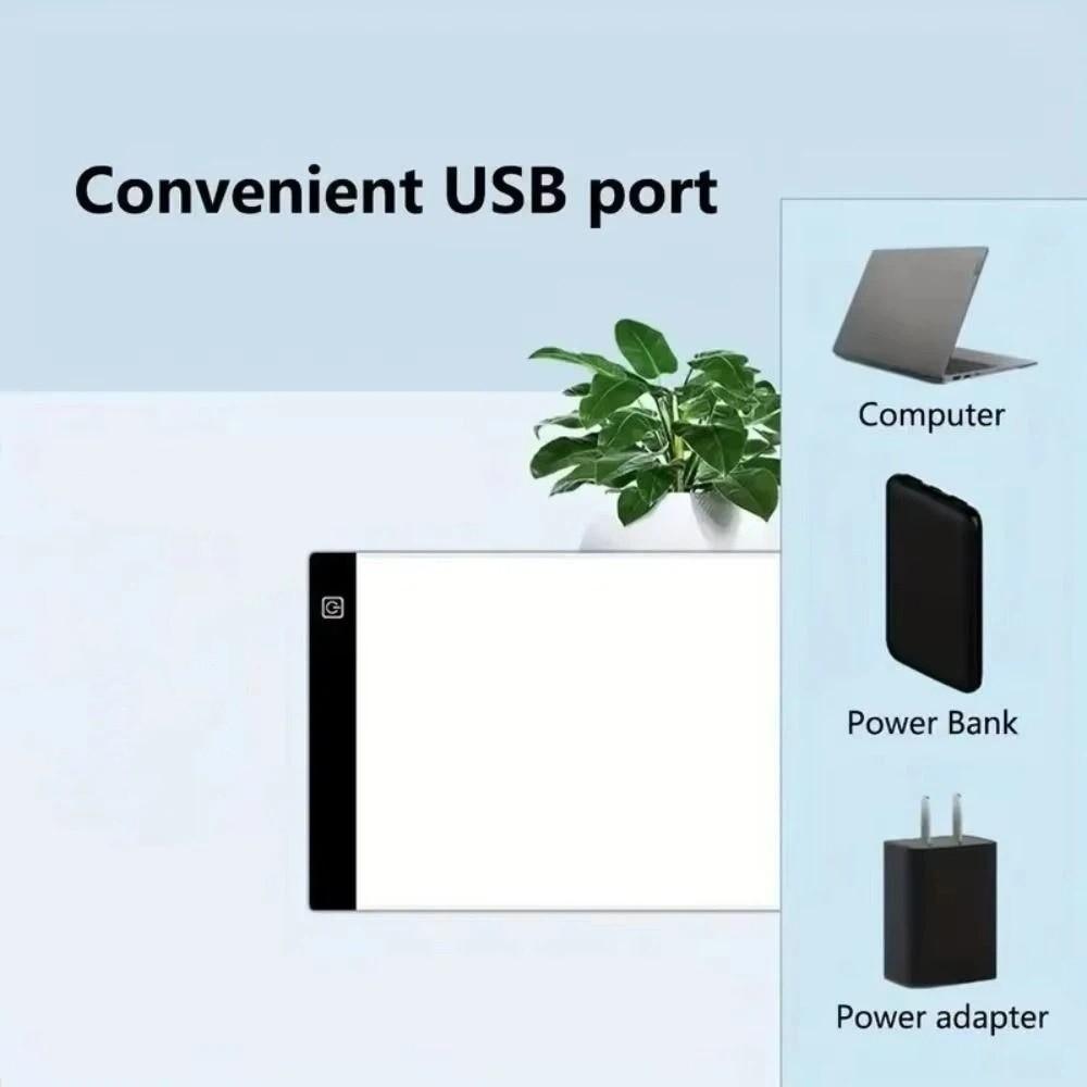 A4 LED Zeichenbrett 3 Stufen Animations Zeichenblock Praktisches Elektrisches Zeichenbrett Anime Kopieren