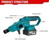 200Bar Household Portable Car Wash Water Gun 3500W High Pressure Garden Irrigation Water Gun Brushless Electric Car Washer