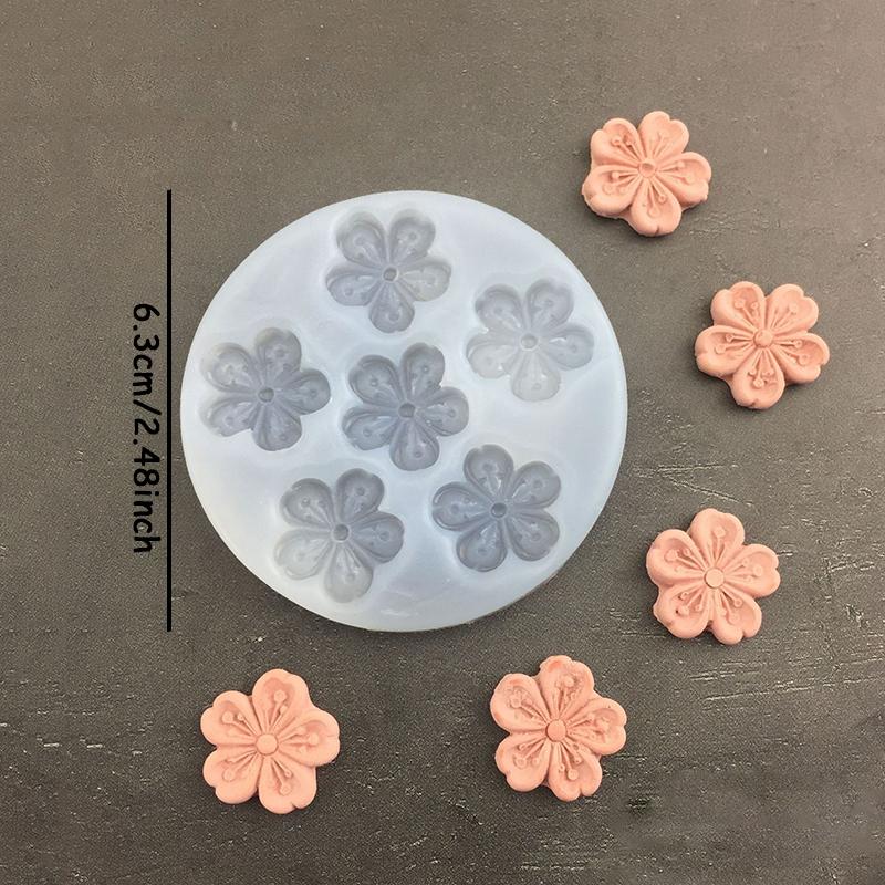 1pc 3D Daisy Flowers Silicone Mold Kitchen Baking Tool Sugarcraft Chocolate Fondant Cake Decor Birthday Wedding Party Supplies