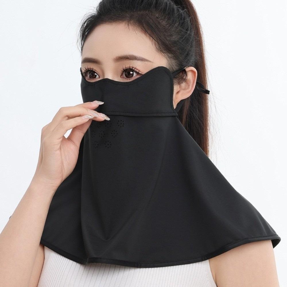 Breathable Face Mask Adjustable Neck Protection Cover Fashion UV-Proof Mask  for Sun Protection