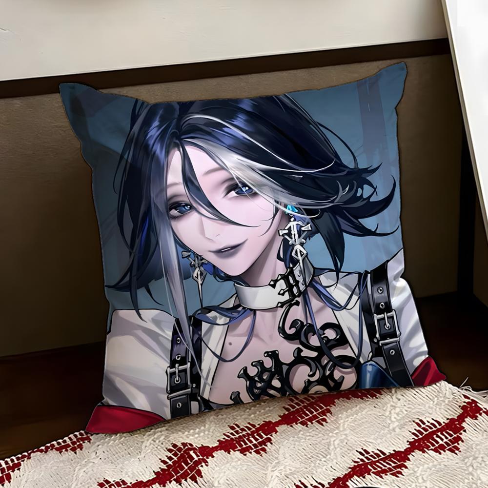 

Game anime PPath to NNowhere Cushion Cover Reversible Soft Durable Pillow Cover Home Car MultiScene Use for Daily Comfort 30X30cm