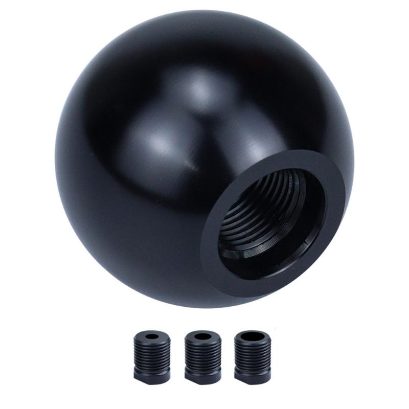 Gear Shifter Knob Ball Shape Knob Universal for Most Vehicles Anodized Aluminum Construction Comfortable Handling