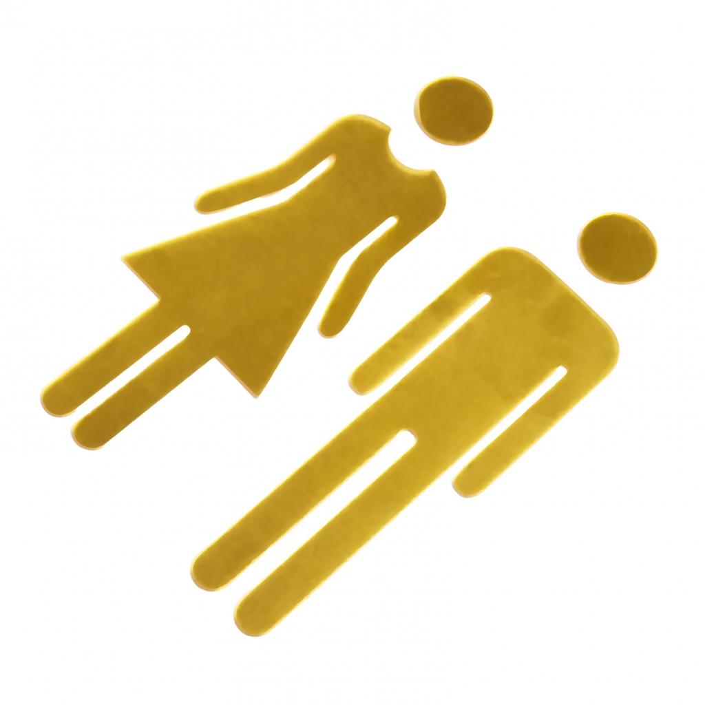 Decals Sticker Indicator Plaque Replacemnt Restroom