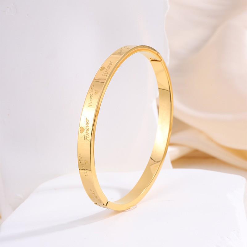 Starry Sky Full Diamond Titanium Steel Bracelet – Versatile, No-Fade Silver Women's Fashion Accessory