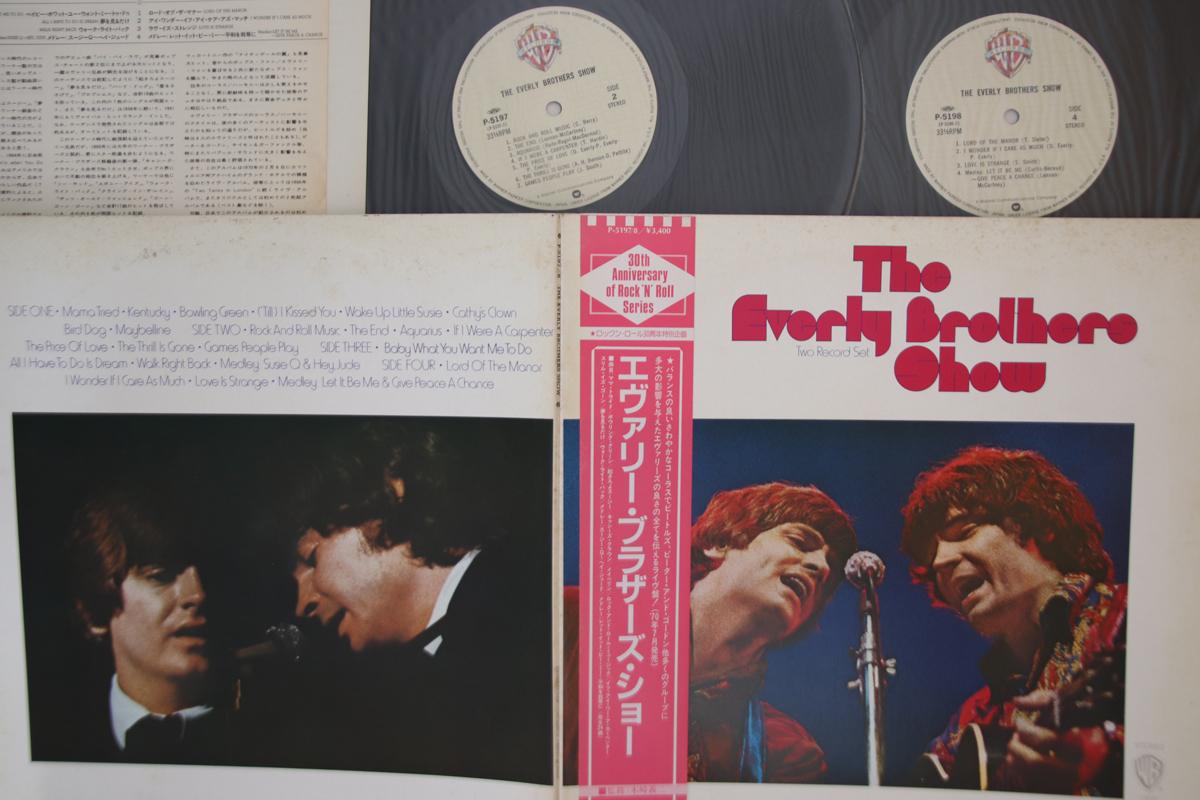 

LP Record EVERLY BROTHERS - Everly Brothers Show P51978PROMO WARNER BROS. 1970 Japan Obi Rock Used