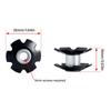 10Pcs Bicycles Headset Star Nut Mountain Bike Fangled Nut Front Fork Mount Cores Fastening Bolts Easy to Install