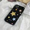 Sterne Bunt Niedlich Ins Stoßfest Schutz Handyhülle Für Iphone 13 Pro Max 14 11 12 Promax Cartoon Rutschfeste Rückseite Hülle Capa