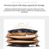 Rucksack Damen Vintage College-Stil Rucksack mit großem Fassungsvermögen