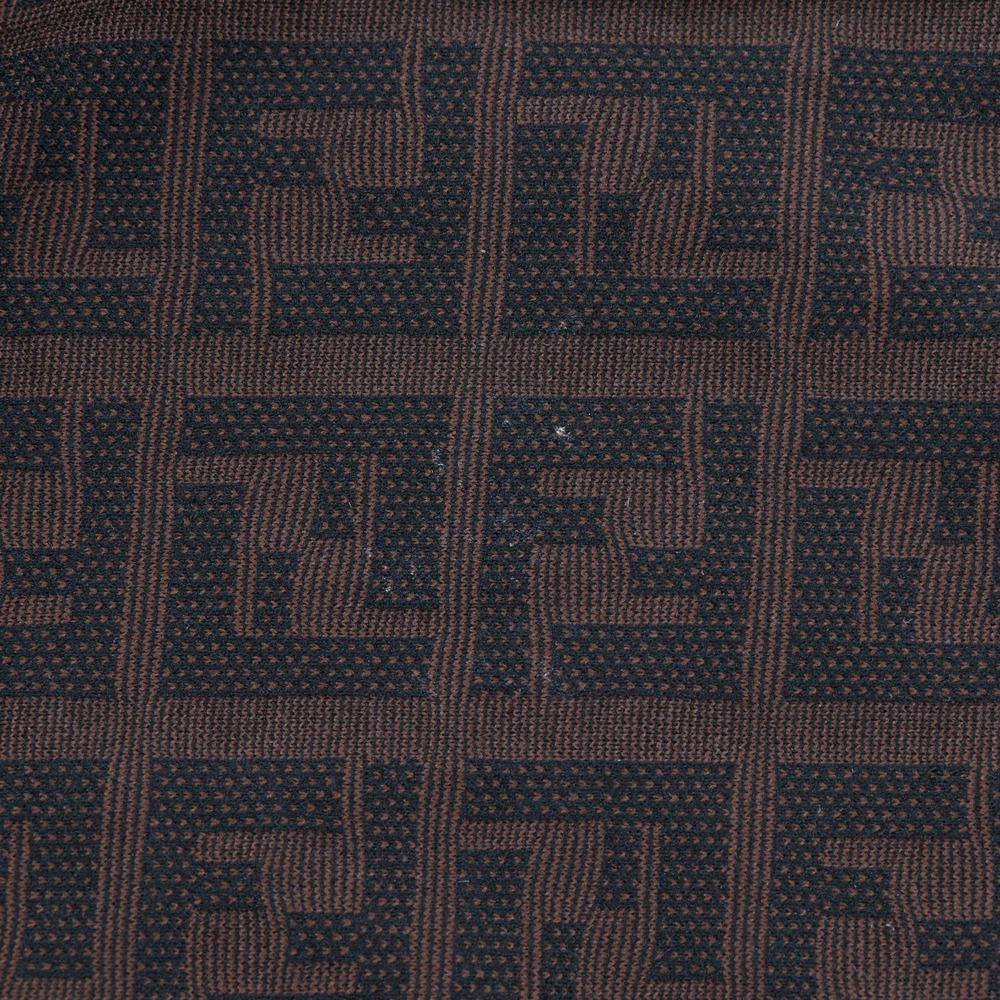 FENDI Zucca Mini skirt Brown Nylon Women Used