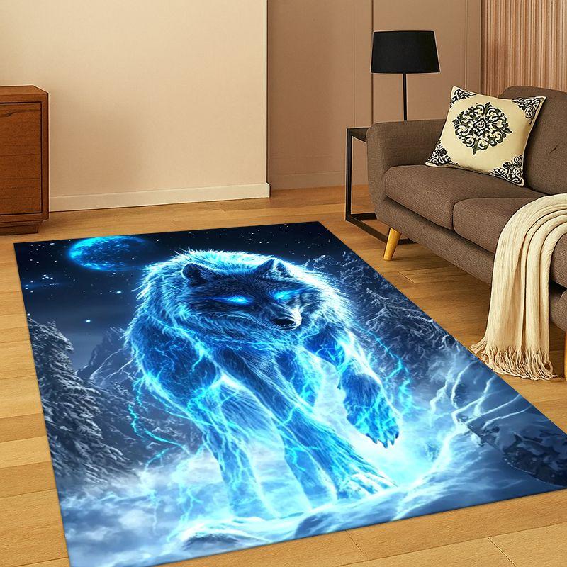 

Tappeto Viking WarriorSymbol Valknut Nordic Valhalla per camera da letto, soggiorno, divano, sala giochi, zerbino, decorazioni per la casa 40x60cm