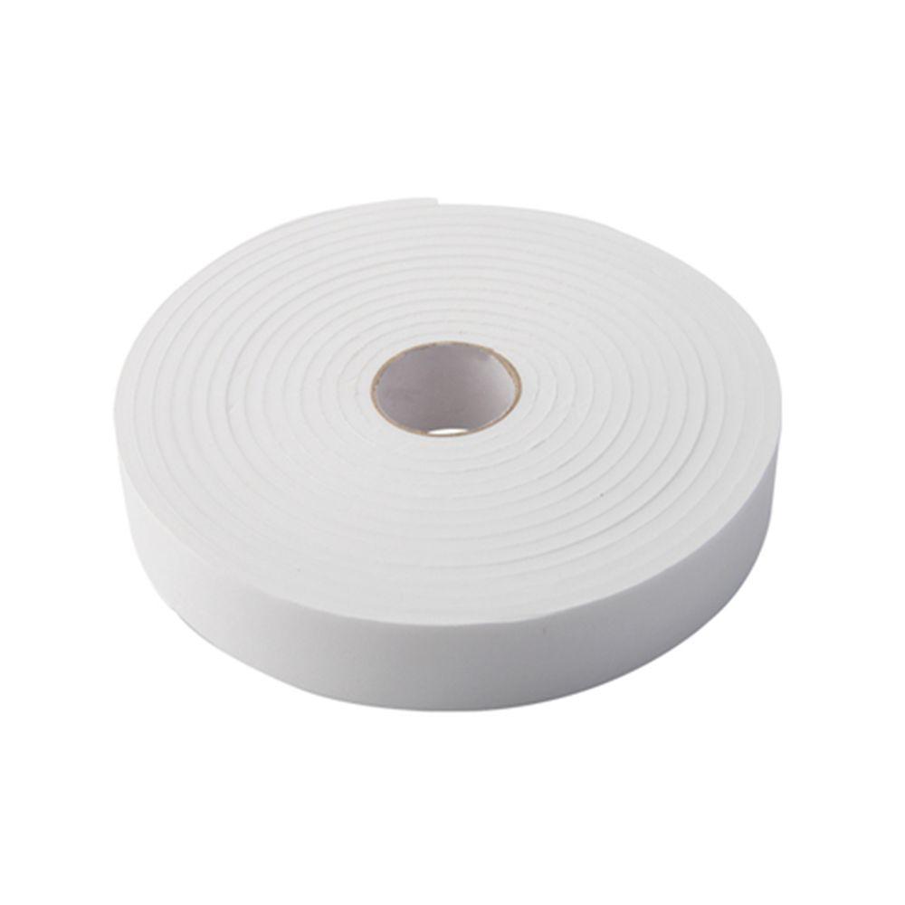 

Изоляционная лента Шумопоглощающая Прочная герметизация Уплотнительная полоса для дверных швов Наклейки на стену Поролоновые наклейки Уплотнительная полоса 30mm-1pcs white