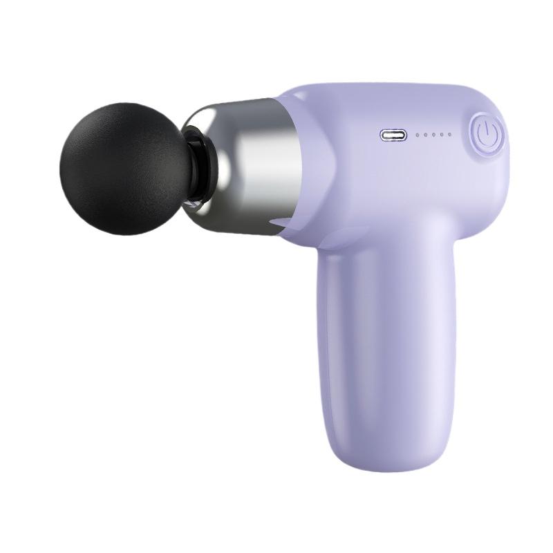 MINI Muscle Relaxation USB Mini Massage Gun Fascia Device Vibrating Gun Fitness Equipment Silent Design