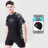 2025 Plus Size Teen Kids Extra Wide Swimwear - Quick Dry & Sun Protection