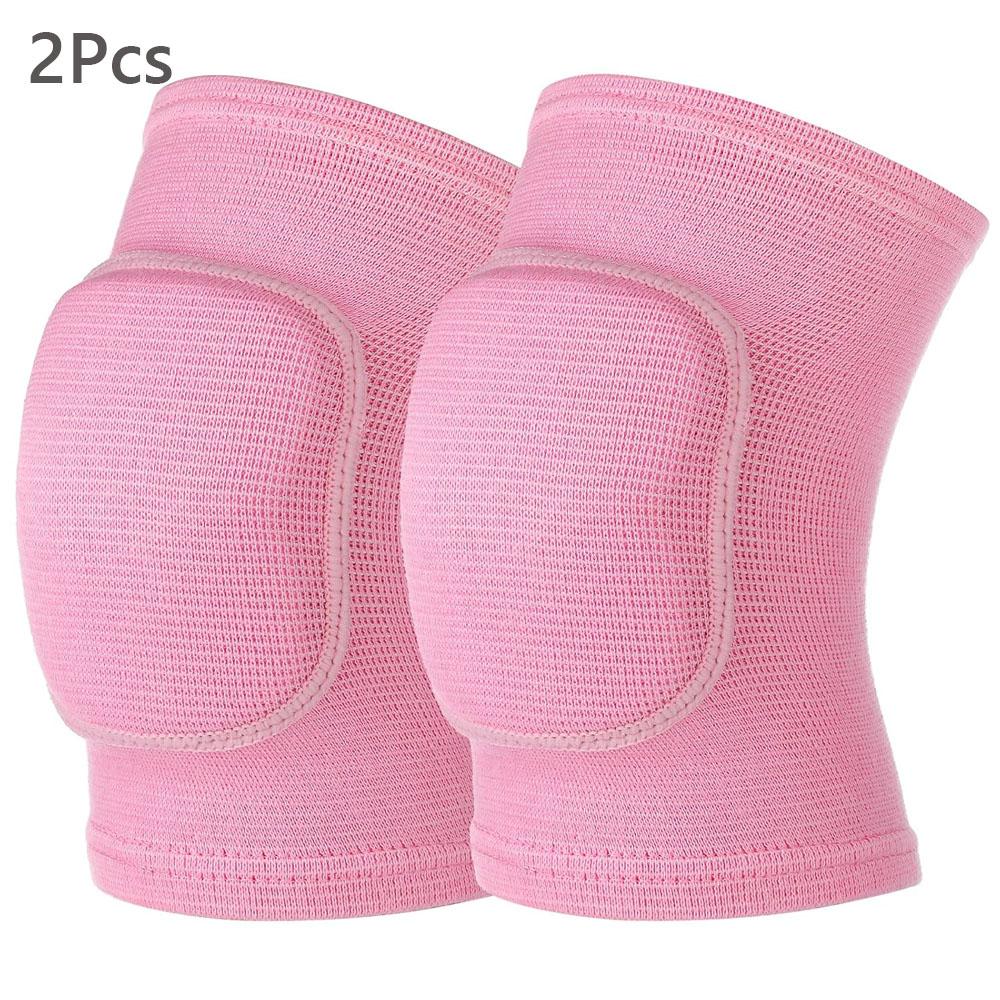 2Pcs Breathable Elbow Braces Thick Sponge Elbow Pad Compression Sleeve for Sport Volleyball Basketball Pain Relief Elbow Support