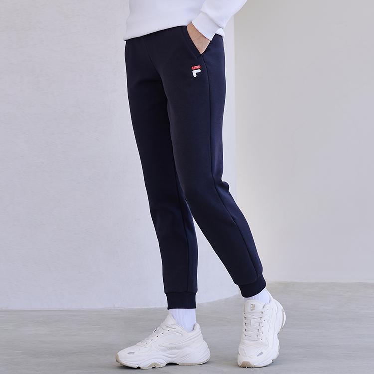 New FILA Knitted Sweatpants Women's Legend Blue F11W118605F-NV