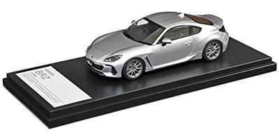 Hi Story 1/43 Scale Subaru BRZ S (2021) Ice Silver Metallic Finished Product HS376SL