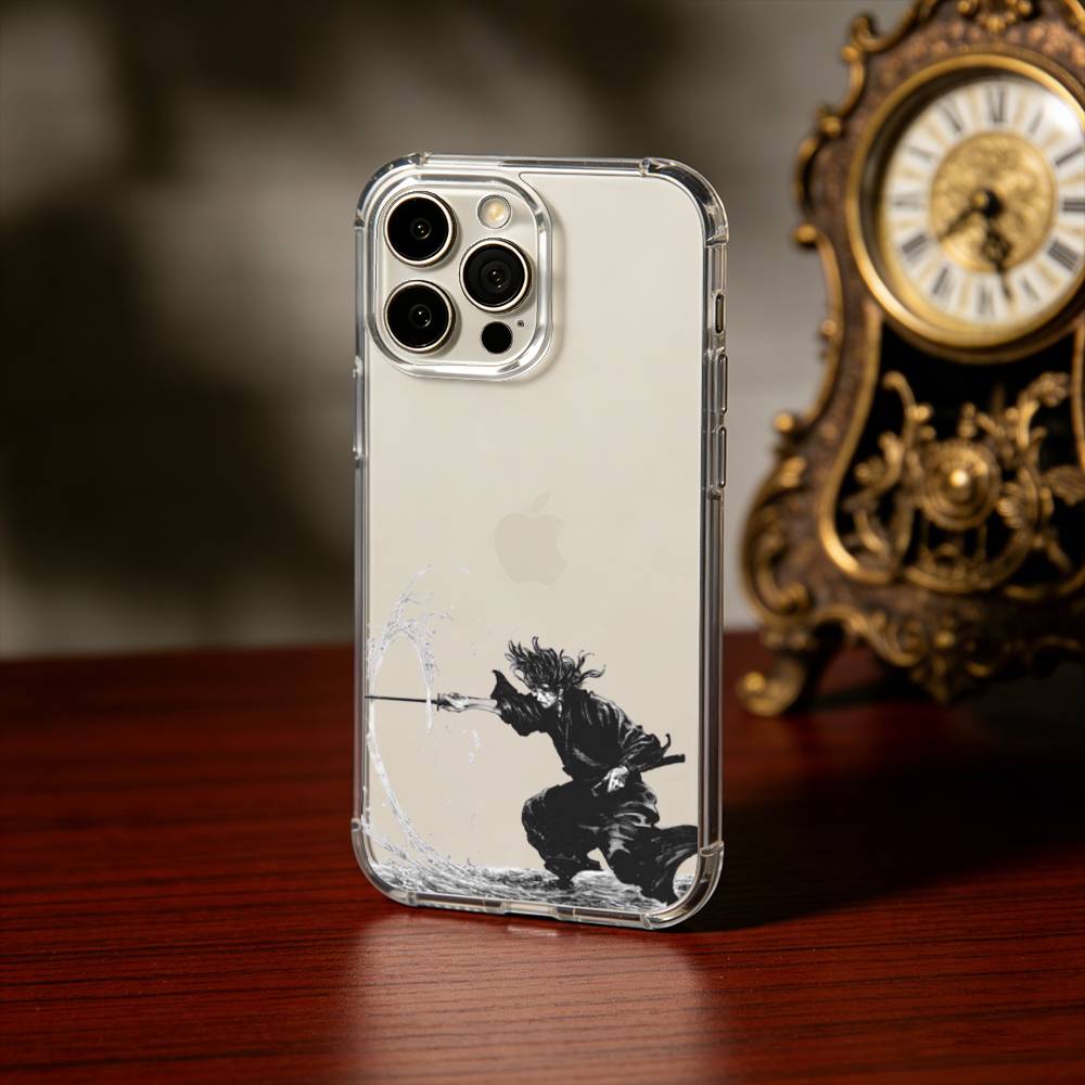 V-Vagabond M-Miyamoto M-Musashi Phone Case For iPhone 17 16 15 14 13 12 11 Mini Pro Max Plus Transparent Cover iPhone12PRO