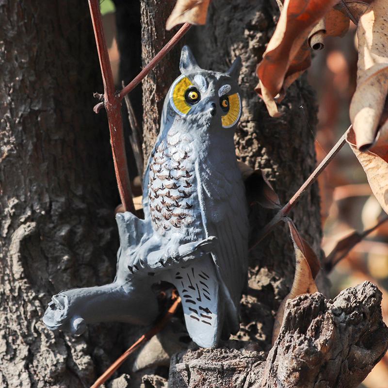 Oenux Forest Bird Animals Wild Ostrich Magpie Owl Crow Flamingos Figurines Action Figure PVC Garden Decoration Miniature Kid Toy