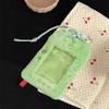 Cute Four-Leaf Clover Cherry Blossoms Card Cover Campus Bus Meal Card Cover Simple Card Protective Cover Student Card Holder