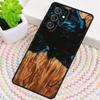 Wood Resin Glue Gel Skin TPU Phone Case For Samsung Galaxy Note 10 Pro S26 S25 S24 S23 S22 Ultra Plus S21 FE S20 Cover