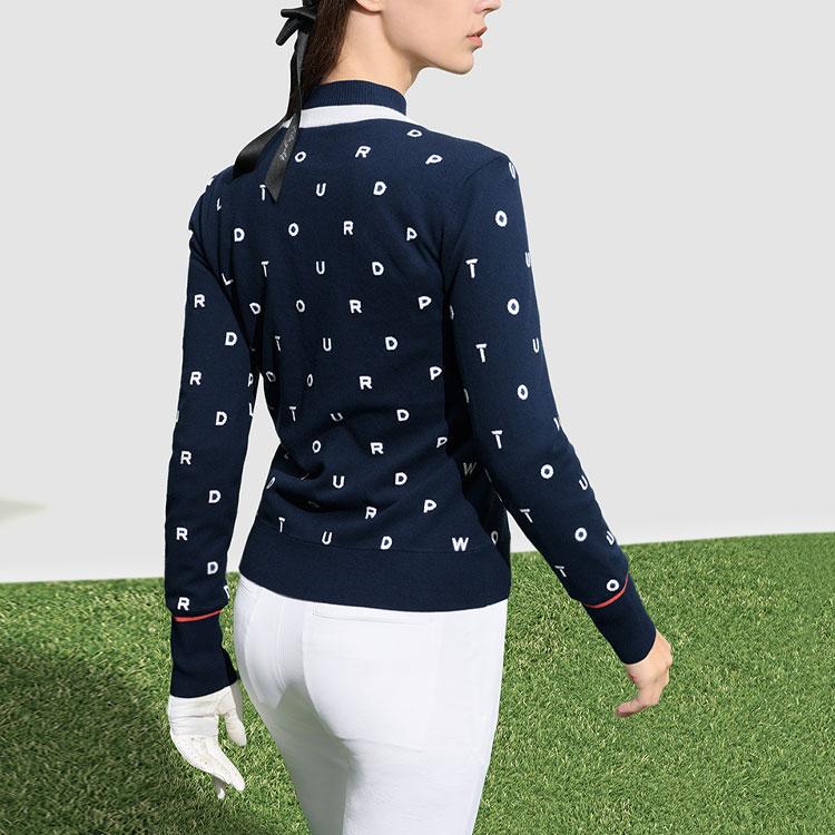 New FILA Knitwear Women's Sea Sunset Blue A11W315402F-DB