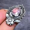 Pink Kunzite Gemstone 925 Sterling Silver Jewelry Ring Size 6