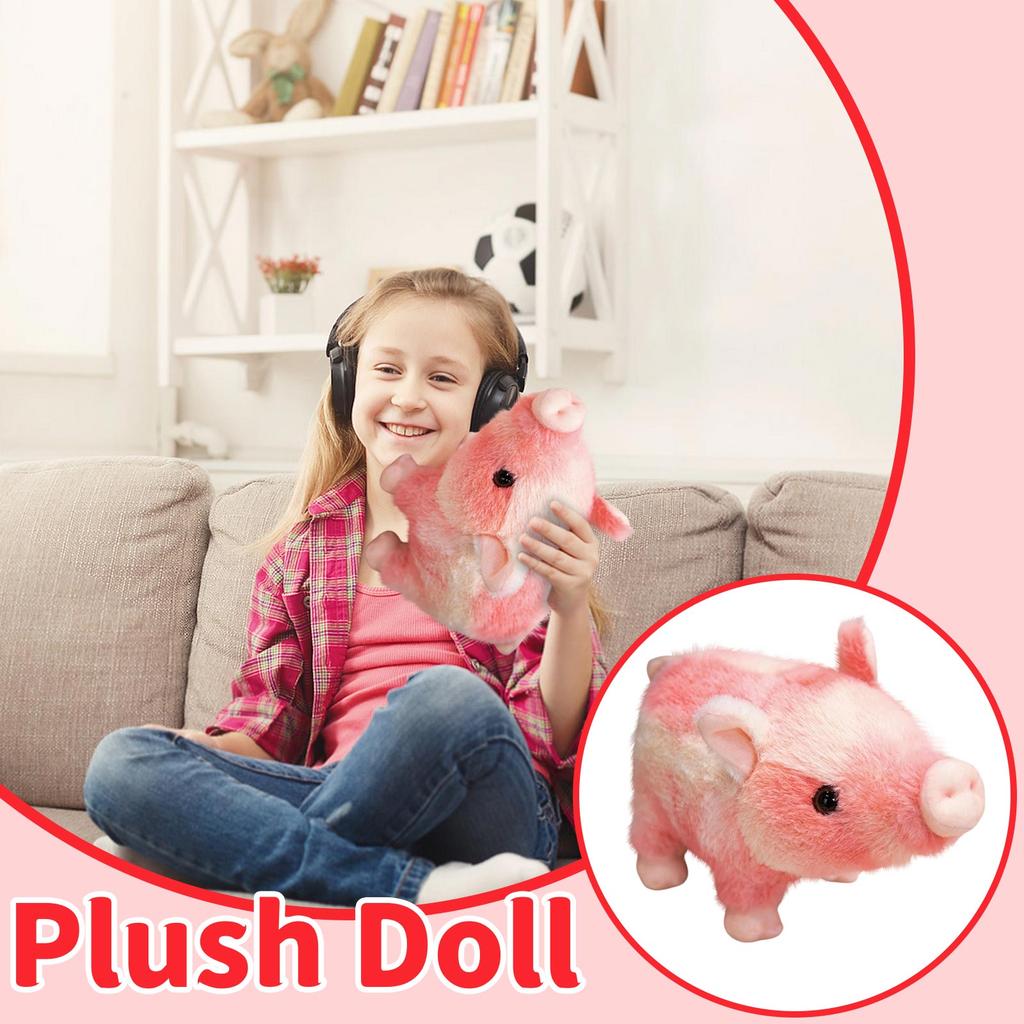 Simulation Plush Toy Small Stuffed Animal Pig Doll For Children Comfort Companion Doll