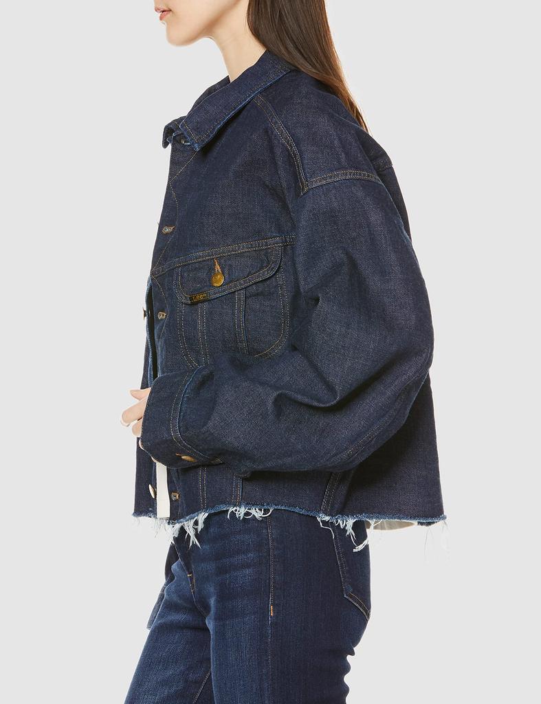 Lee Official Denim Size Women's Jacket, Navy, S, LL4639-300