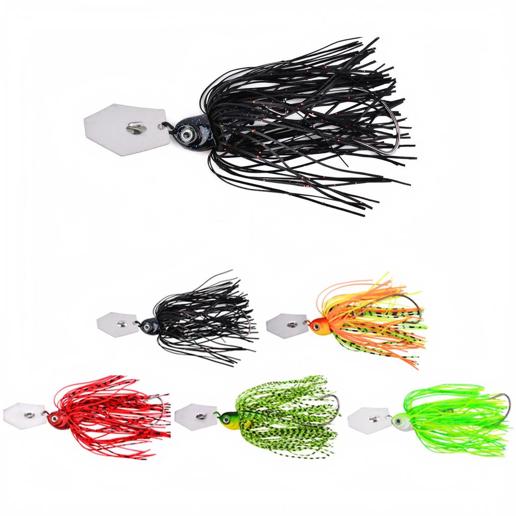 Tassel Spinnerbait for Fishing, Snag with and Skirt