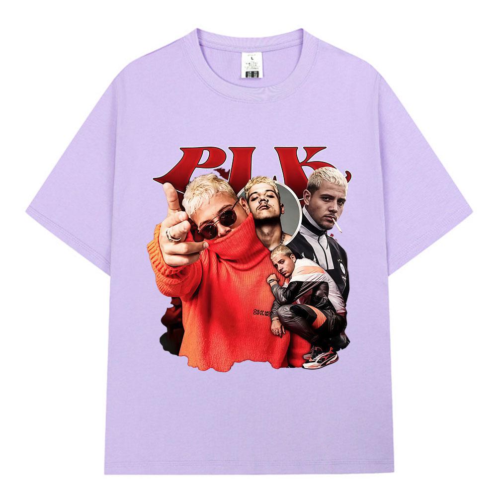 Rapper Plk Graphic Print Tshirt Unisexs Women Clothing Fashion Vintage Hip Hop Tshirts Casual 100 Cotton Short Sleeves T Shirts