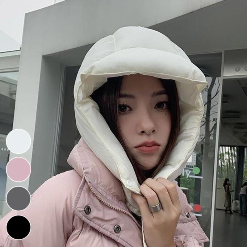 Women s padded warm eco casual hoodie C7920_Black 7900₽